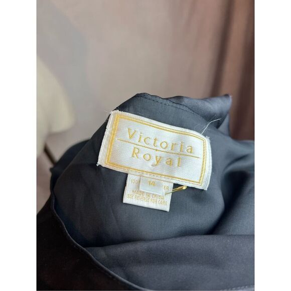 Vintage 80s does 20s Flapper Drop Waist Beaded Tiered Dress Victoria Royal LTD - Picture 8 of 9